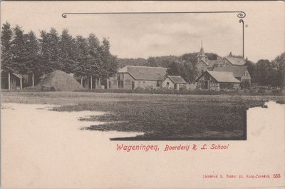 WAGENINGEN - Boerderij R. L. School
