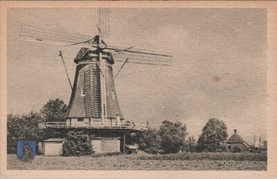 HULSHORST - bij Nunspeet. Molen