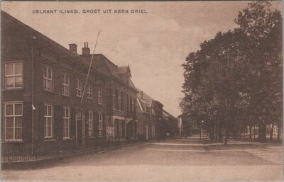 KERK DRIEL - Delkant (links), Groet uit Kerkdriel
