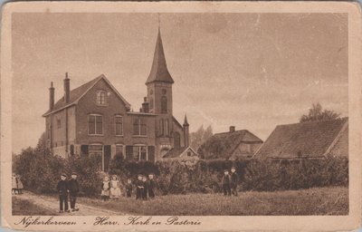 NIJKERKERVEEN - Herv. Kerk en Pastorie