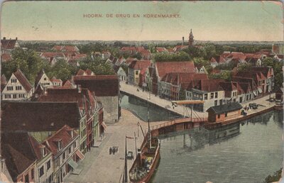 HOORN - De Brug en Korenmarkt