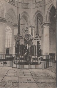 DELFT - Praalgraf van Prins Willem I (Nieuwe Kerk)