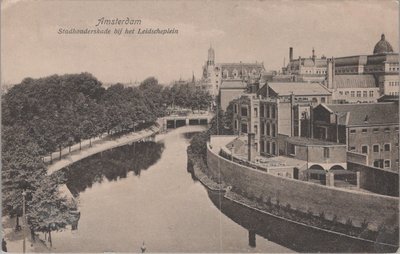 AMSTERDAM - Stadhouderskade bij het Leidscheplein