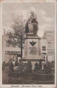 ZAANDAM - Monument Czaar Peter