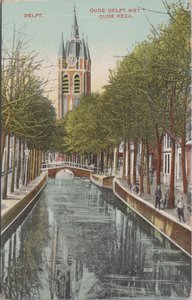 DELFT Oude Delft met Oude Kerk