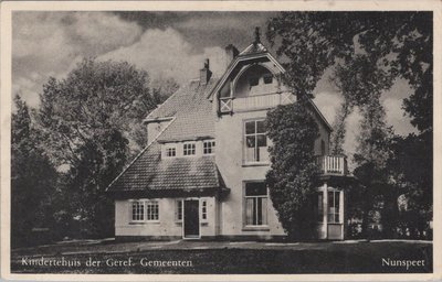 NUNSPEET - Kindertehuis der Geref. Gemeenten