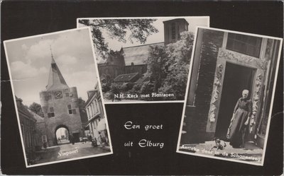 ELBURG - Meerluik een groet uit Elburg