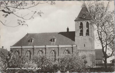 POEDEROIJEN - Ned. Herv. Kerk