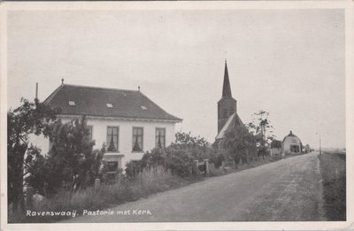 RAVENSWAAIJ - Pastorie met Kerk