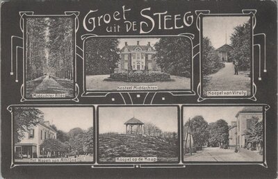 DE STEEG - Meerluik Groet uit De Steeg