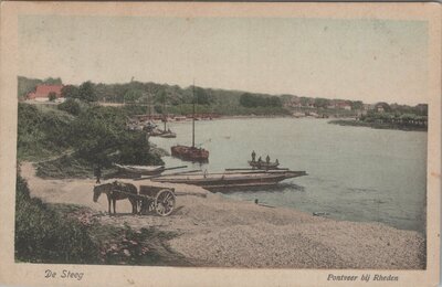 DE STEEG - RHEDEN - Pontveer bij Rheden