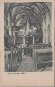 HALL - Kerk Interieur