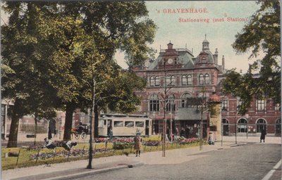 S GRAVENHAGE - Stationsweg (met Station)