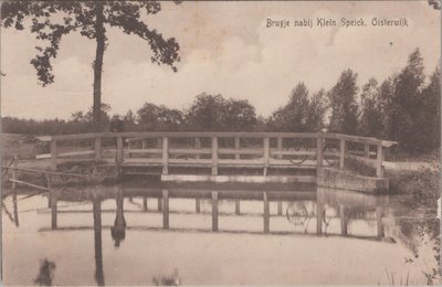 OISTERWIJK - Brugje Nabij Klein Speick