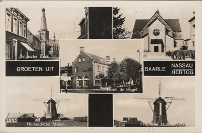 BAARLE NASSAU-HERTOG - Meerluik Groeten uit Baarle Nassau/Hertog
