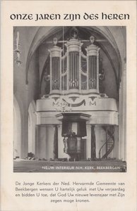 BEEKBERGEN - Nieuw Interieur N.H. Kerk