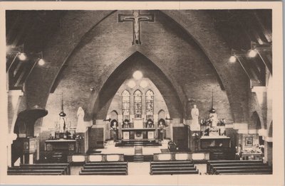 HEERLEN - Interieur Kerk van ST. Fransiscus van Assisie, Laanderstraat