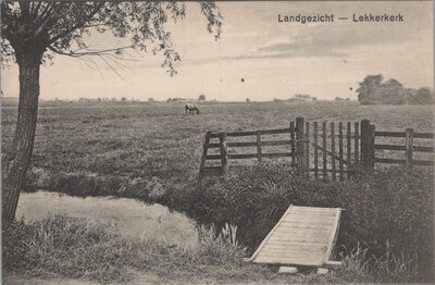 LEKKERKERK - Landgezicht