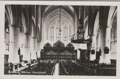BOLSWARD - Interieur Martinikerk