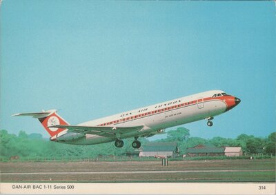 DAN-AIR BAC 1-11 Series 500