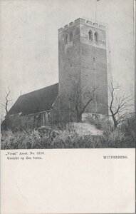 MUIDERBERG - Gezicht op den toren