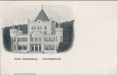 NEERLANGBROEK - Huize Sandenburg