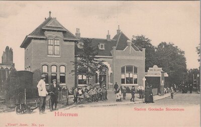 HILVERSUM - Station Gooische Stoomtram