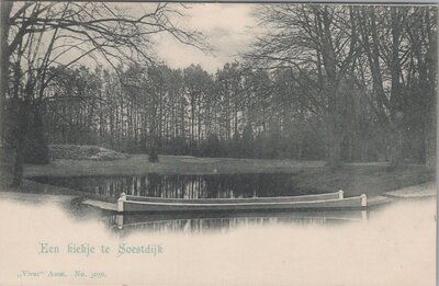 SOESTDIJK - Een kiekje te Soestdijk