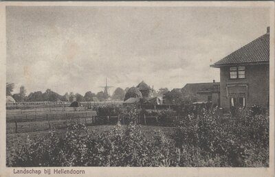 HELLENDOORN - Landschap bij Hellendoorn