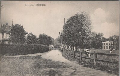 DELDEN - Groet uit Delden, dorpsgezicht