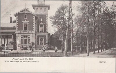 BAARN - Villa Baarnsteyn en Prins-Hendriklaan