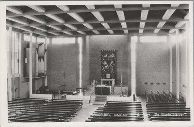 VOORBURG - Interieur R. K. Kerk De Goede Herder