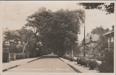 WASSENAAR - Groot Hoefijzerlaan Park n.