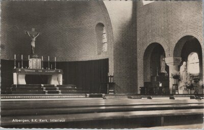 ALBERGEN - R. K. Kerk, Interieur