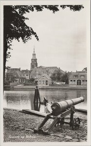 BLOKZIJL - Gezicht op Blokzijl