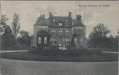 GOOR - kasteel Weldam bij Goor