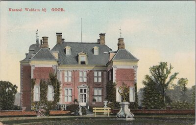 GOOR - kasteel Weldam bij Goor