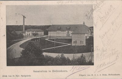 HELLENDOORN - Sanatorium te Hellendoorn