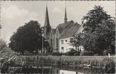 DEDEMSVAART - R. K. Kerk en Pastorie
