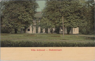 DEDEMSVAART - Villa Ariërend