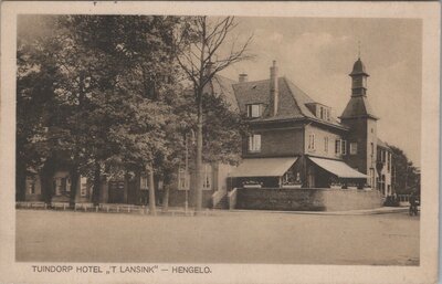 HENGELO - Tuindorp Hotel 't Lansink