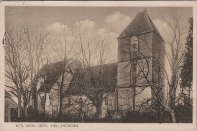 HELLENDOORN - Ned. Herv. Kerk