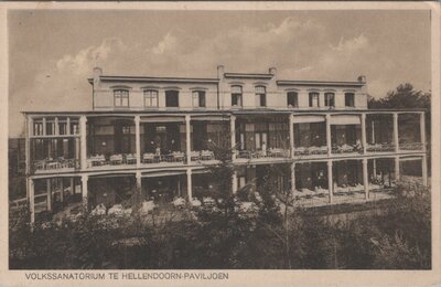 HELLENDOORN - Volkssanatorium te Hellendoorn-Paviljoen