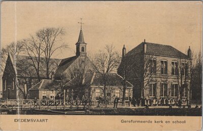 DEDEMSVAART - Gereformeerde kerk en school