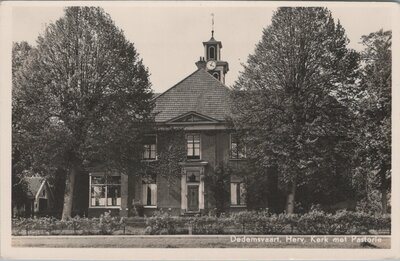 DEDEMSVAART - Herv. Kerk met Pastorie