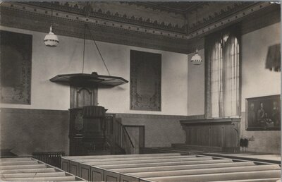 VOORBURG - Interieur Fransche Kerk