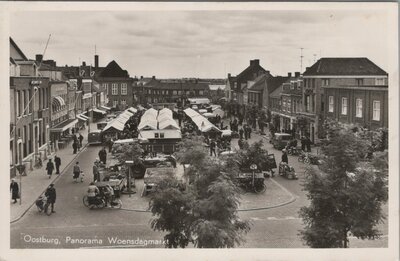 OOSTBURG - Panorama Woensdagmarkt