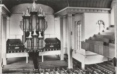 GENEMUIDEN - Interieur Ned. Herv. Kerk