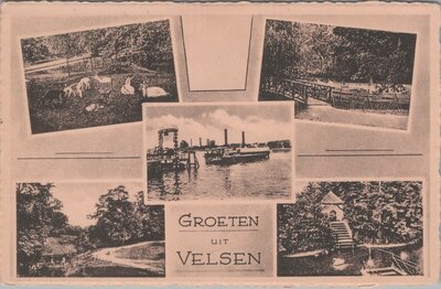 VELSEN - Meerluik Groeten uit Velsen