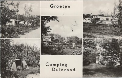 WESTERSCHOUWEN - Meerluik Groeten Camping Duinrand
